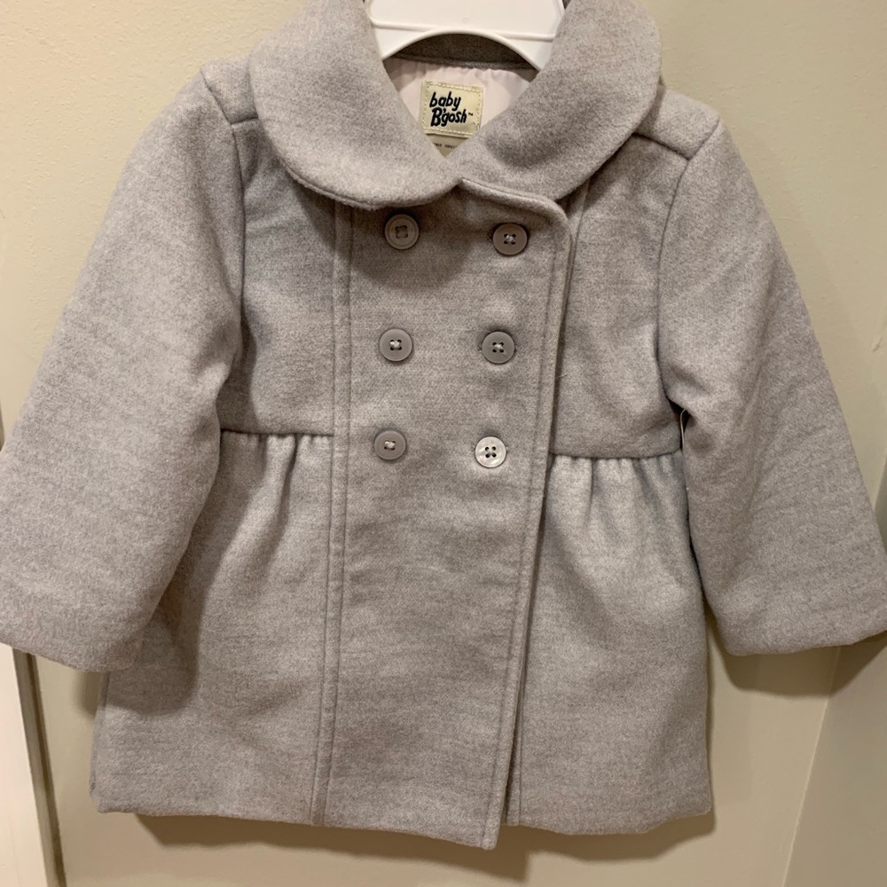 Baby BGosh gray peacoat NWT